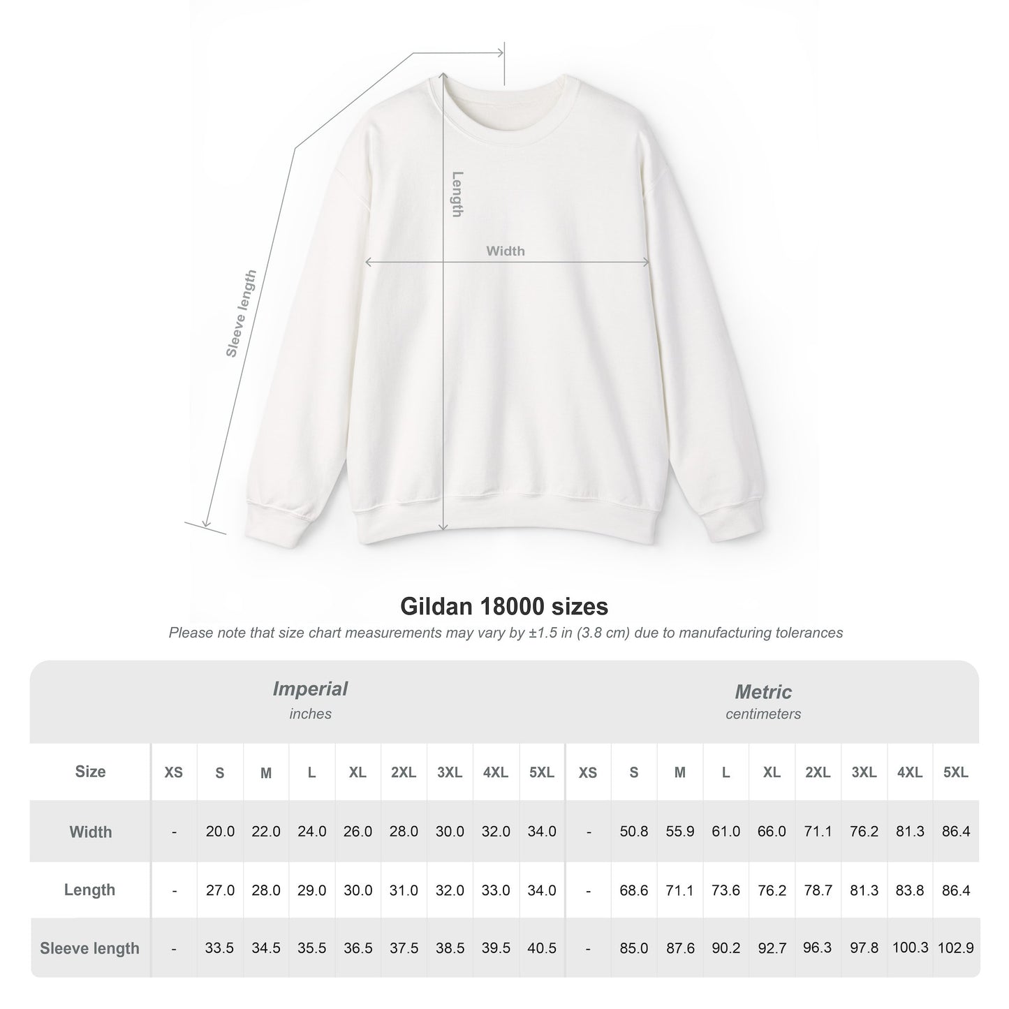 Adventure Awaits Crewneck Sweatshirt - Unisex Heavy Blend with Forest Design